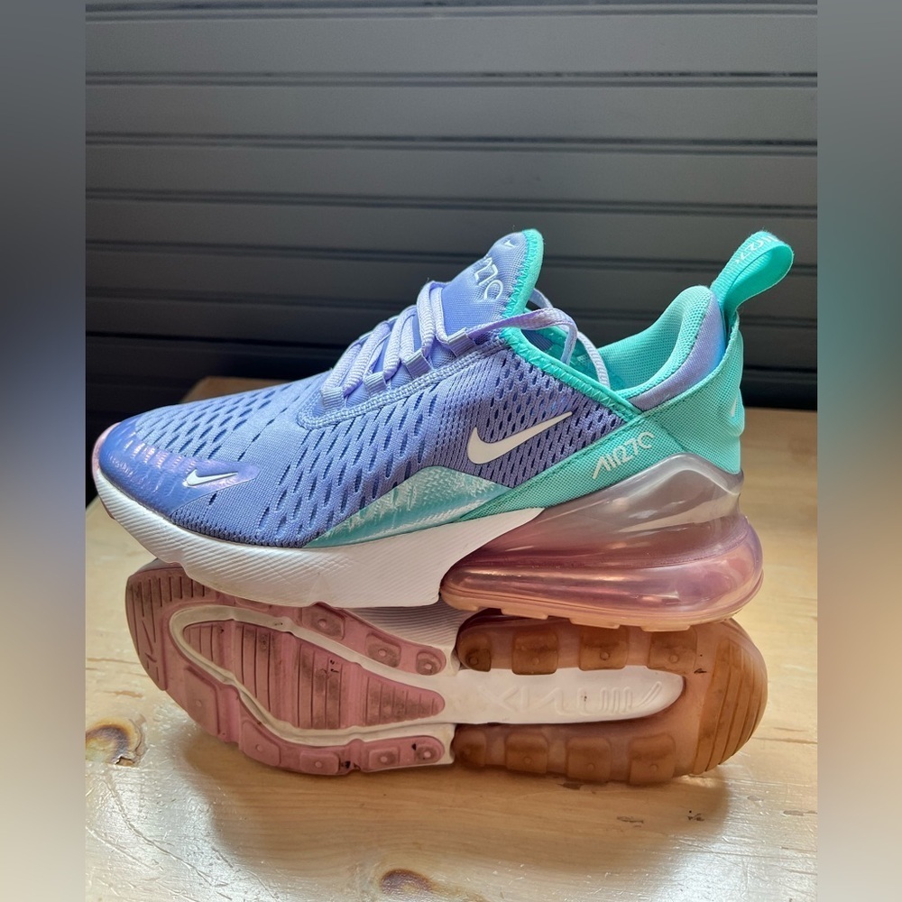 Nike Air Max 27C Purple Size 5.5Y women 7.5 - Picture 9 of 12